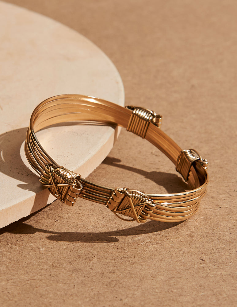 Elephant and gold hair bracelet | Comprar online | Alvarez